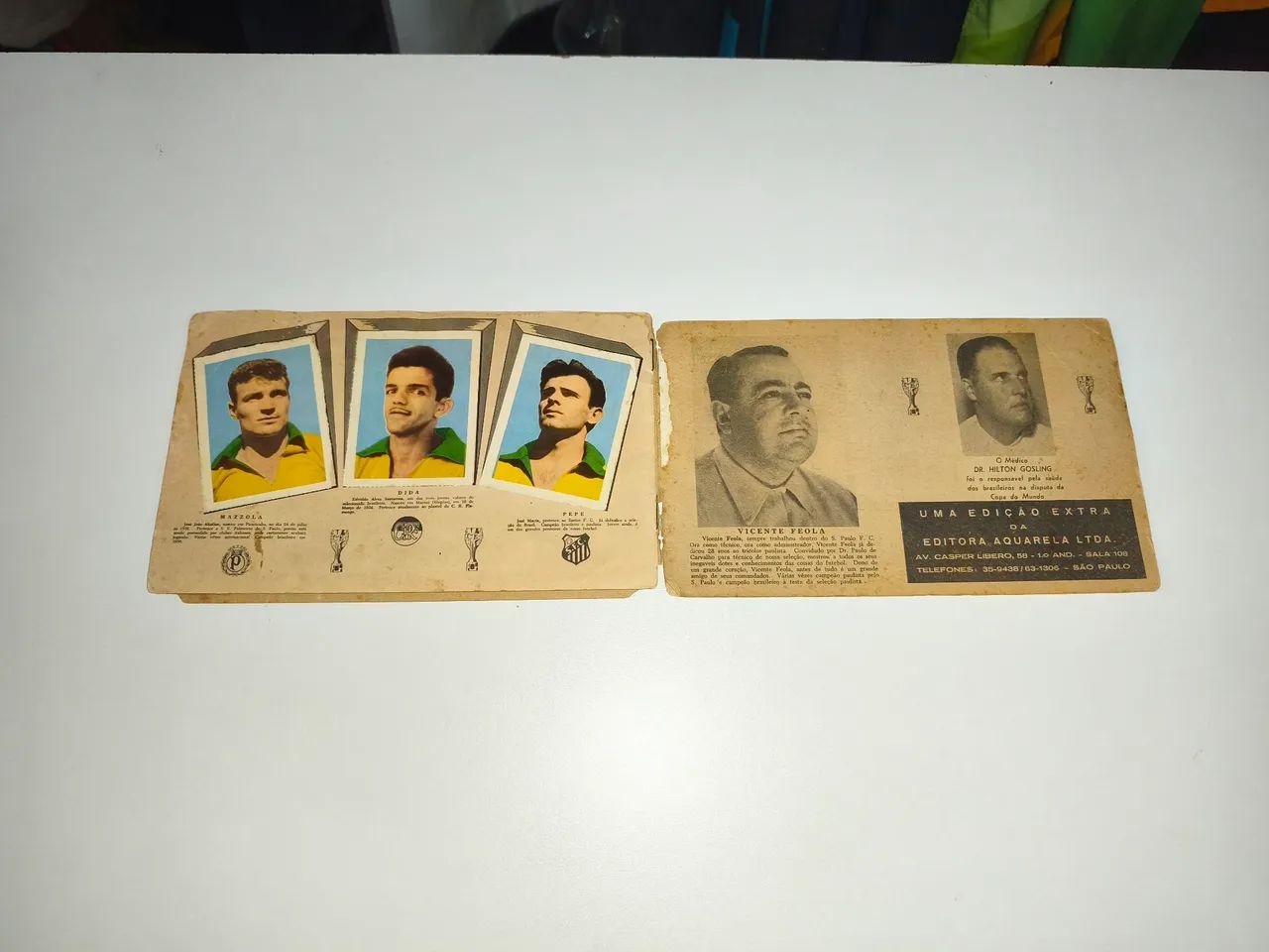 Álbum de figurinhas Copa do mundo 1958  - Foto 4