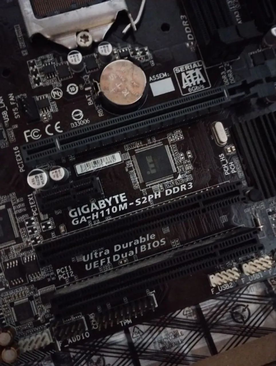 "Placa-Mãe_GA-H110M" - Foto 3