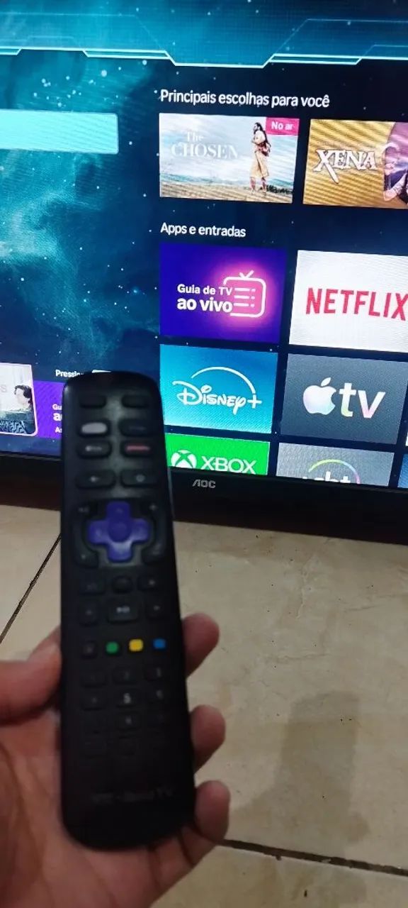 TV SMART AOC 32 ROKU - Foto 2