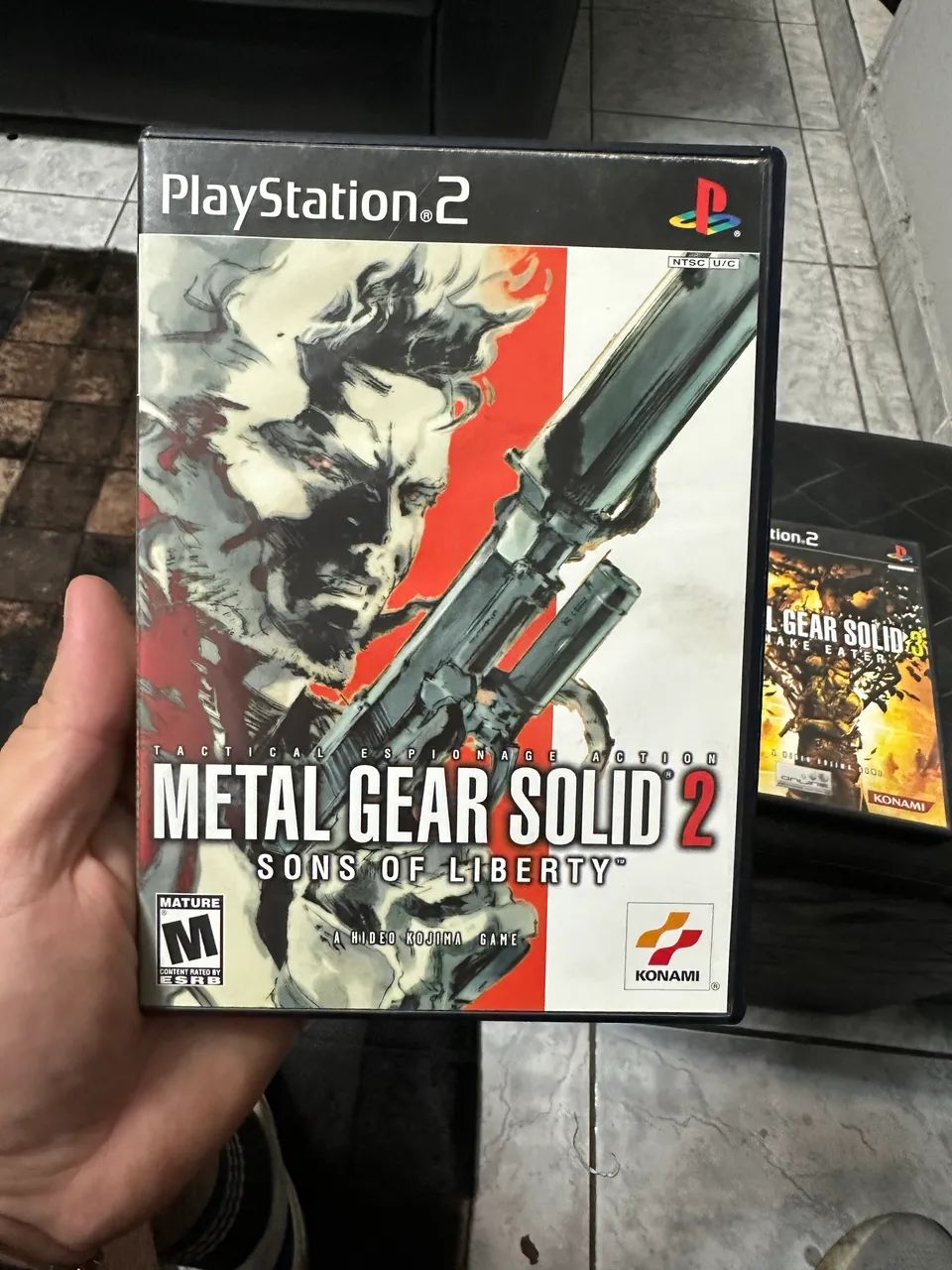 Metal gear solid2 sons of liberty play 2 original - Jogos de Vídeo