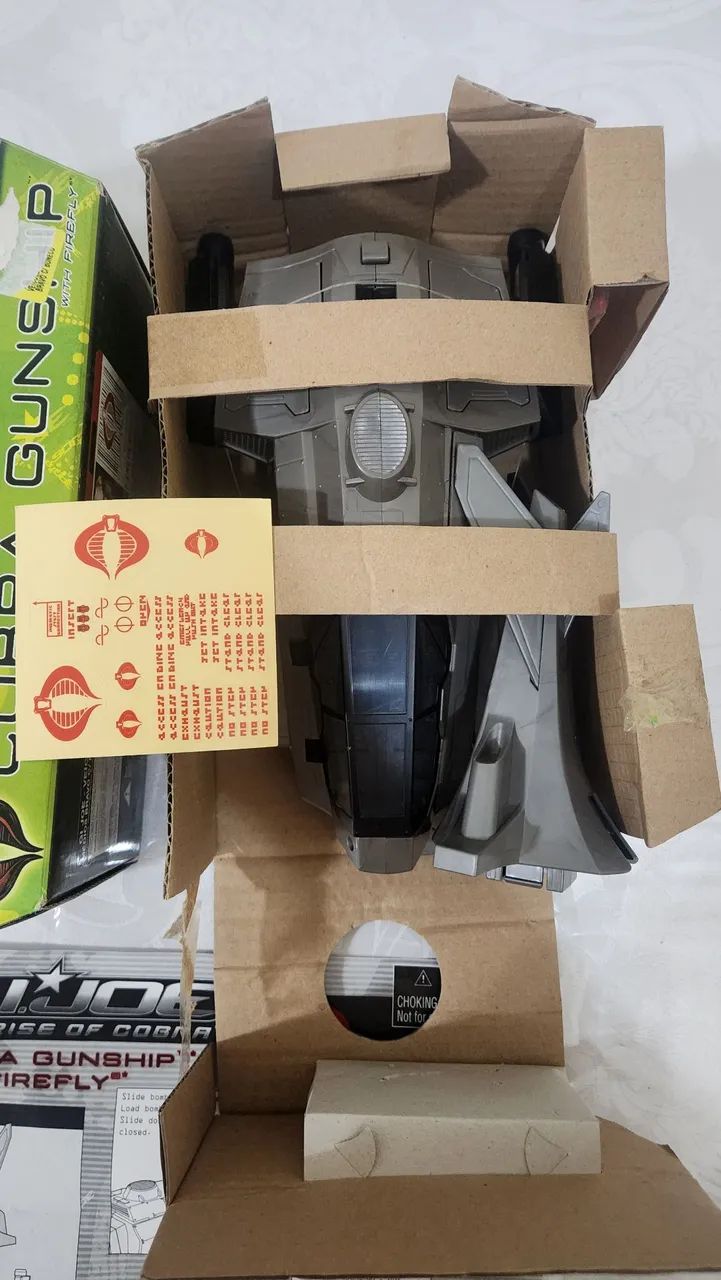 Boneco e Veículo Comandos em Ação Gi Joe Cobra Gunship - Foto 4