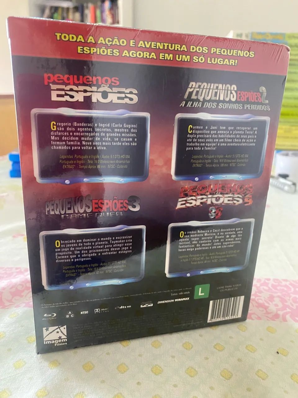 Box Pequenos Espiões em Bluray mo - Foto 3