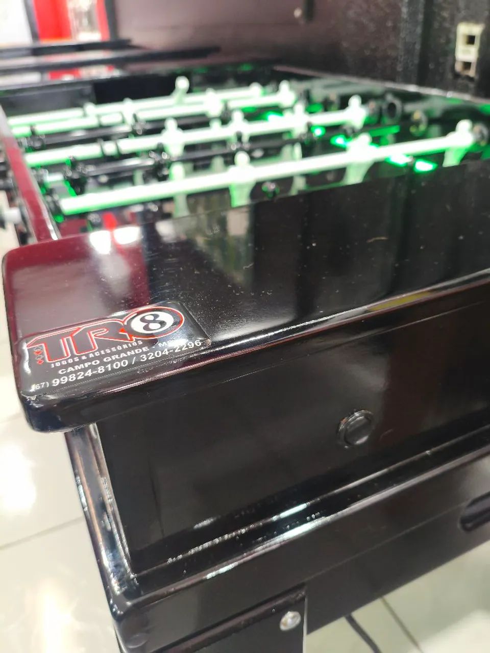MESA DE PEBOLIM COM LED TAMANHO OFICIAL  - Foto 5