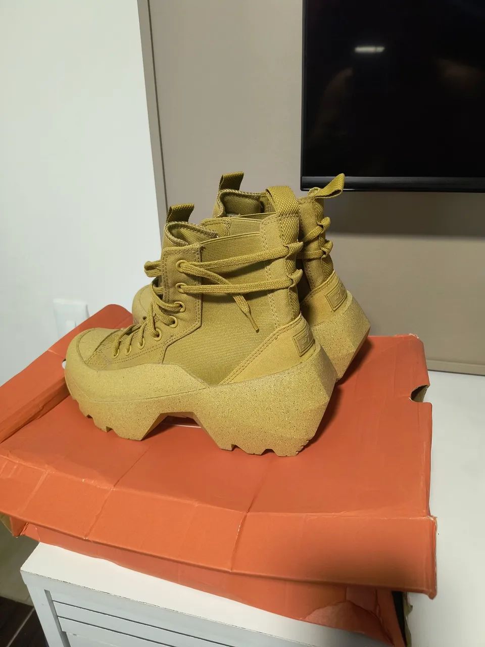 Tênis Chuck 70 Geo Forma Ls Converse - Foto 2