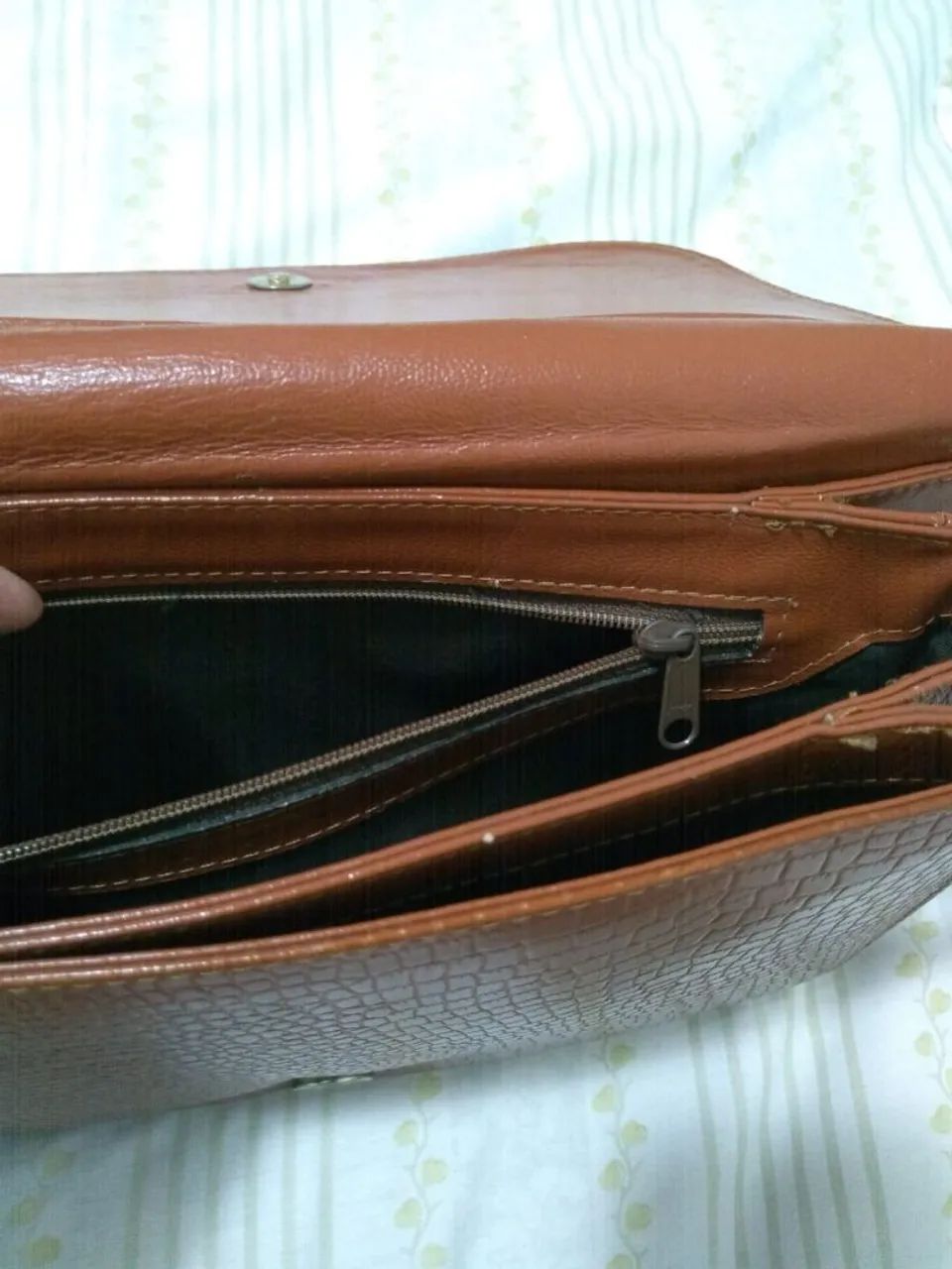 Bolsa de Couro Legítimo  - Foto 4