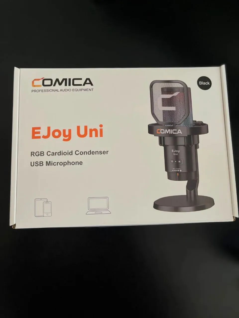 MICROFONE COMICA EJoy Uni - NOVO! - Foto 3