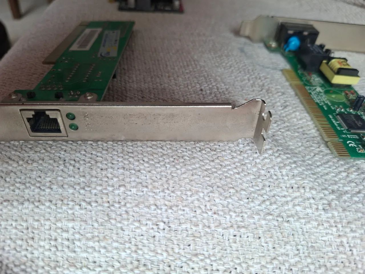 Placa de Rede PCI + Placa de Fax Modem 56K SmartLink - Peças de Reposição - Foto 3