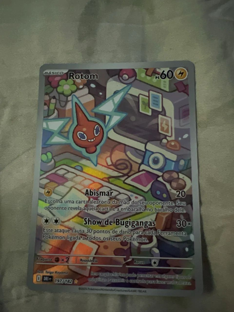 Cartinha Pokémon 