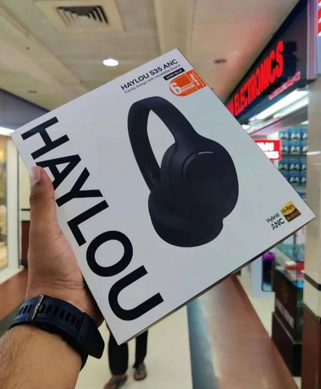 Fone Bluetooth Haylou S35 ANC Lacrado 