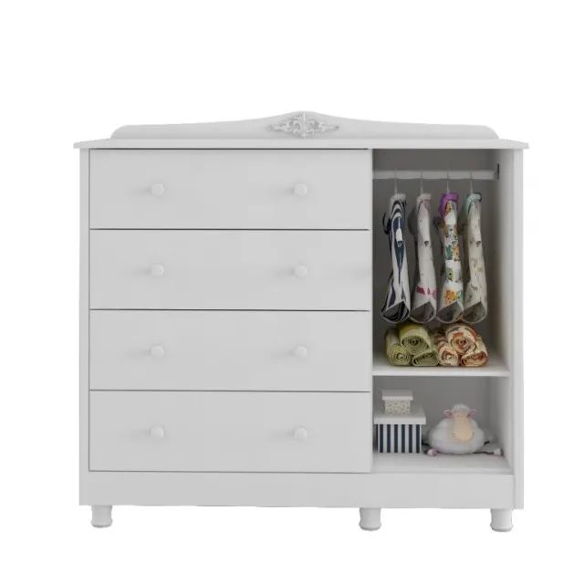 Comoda Infantil Elo Porta Lisa 100% MDF (Nova) - Foto 5