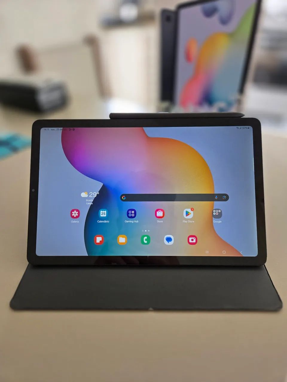 Samsung Galaxy tab s6 lite + s pen + capa original