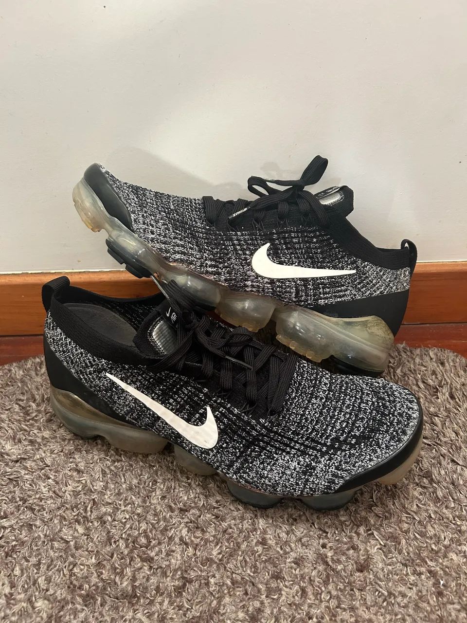 Nike Air VaporMax Flyknit 3 Oreo - Usado