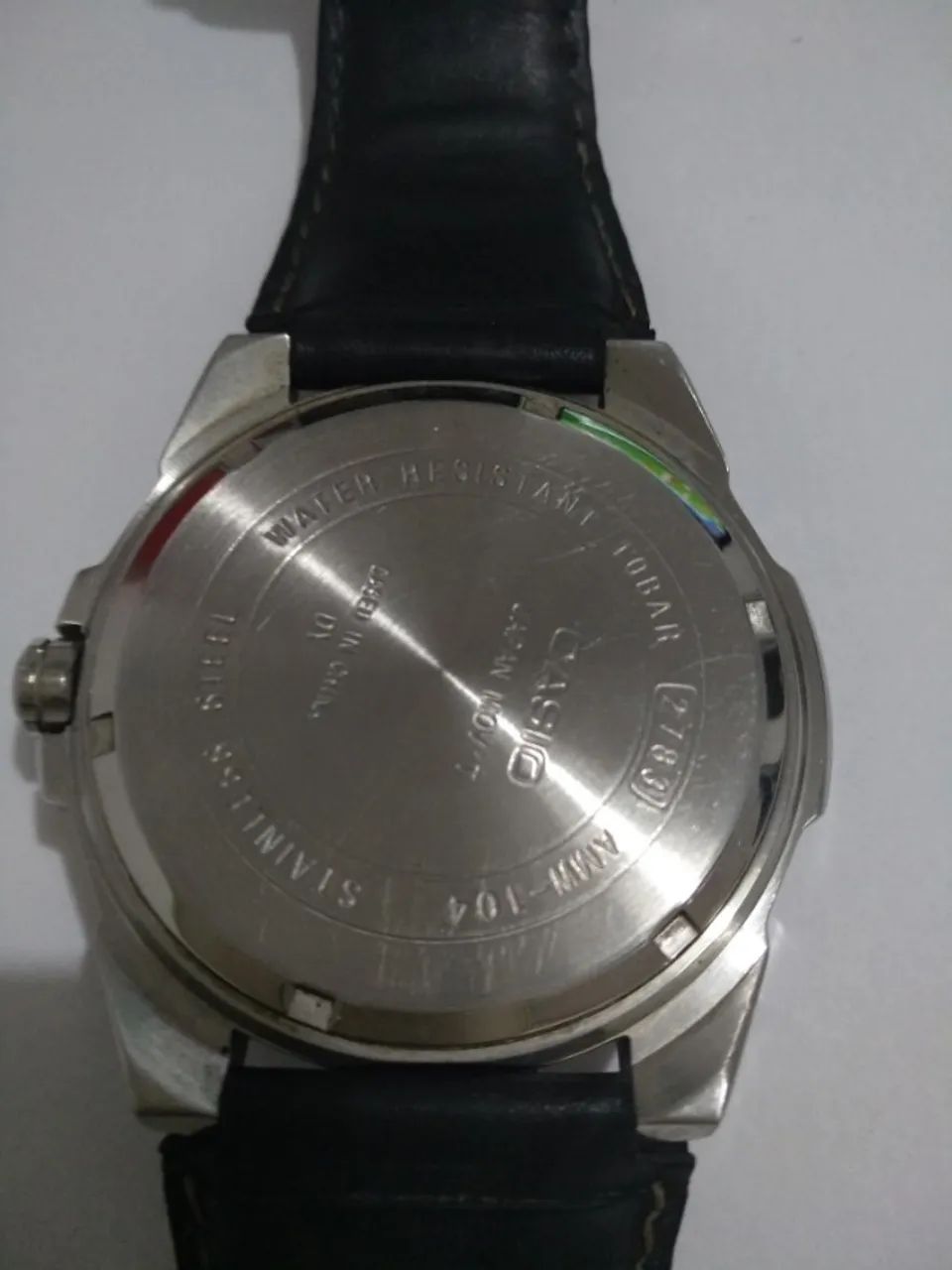 Relógio Casio - Pulseira de Couro - Foto 4