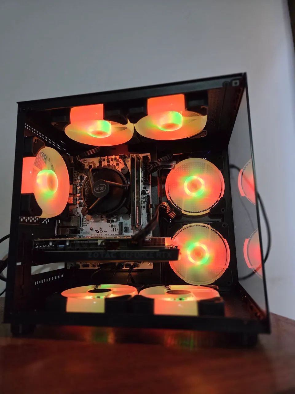 PC gamer com i3 10 Ger! RTX 3060 16gb ram e SSD! - Foto 5