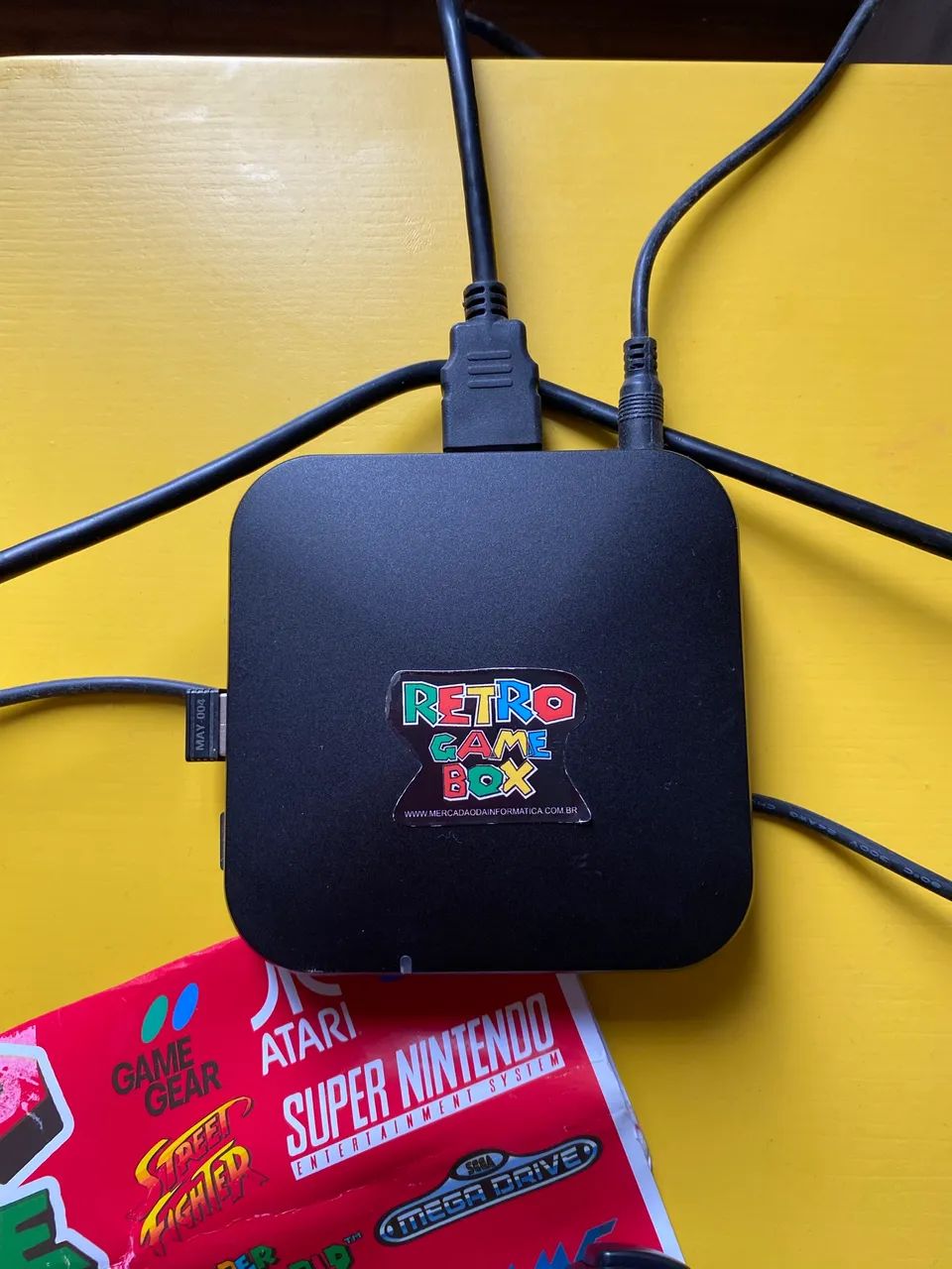 Videogame Retro Game Box 32GB - 2 controles sem fio - Foto 2