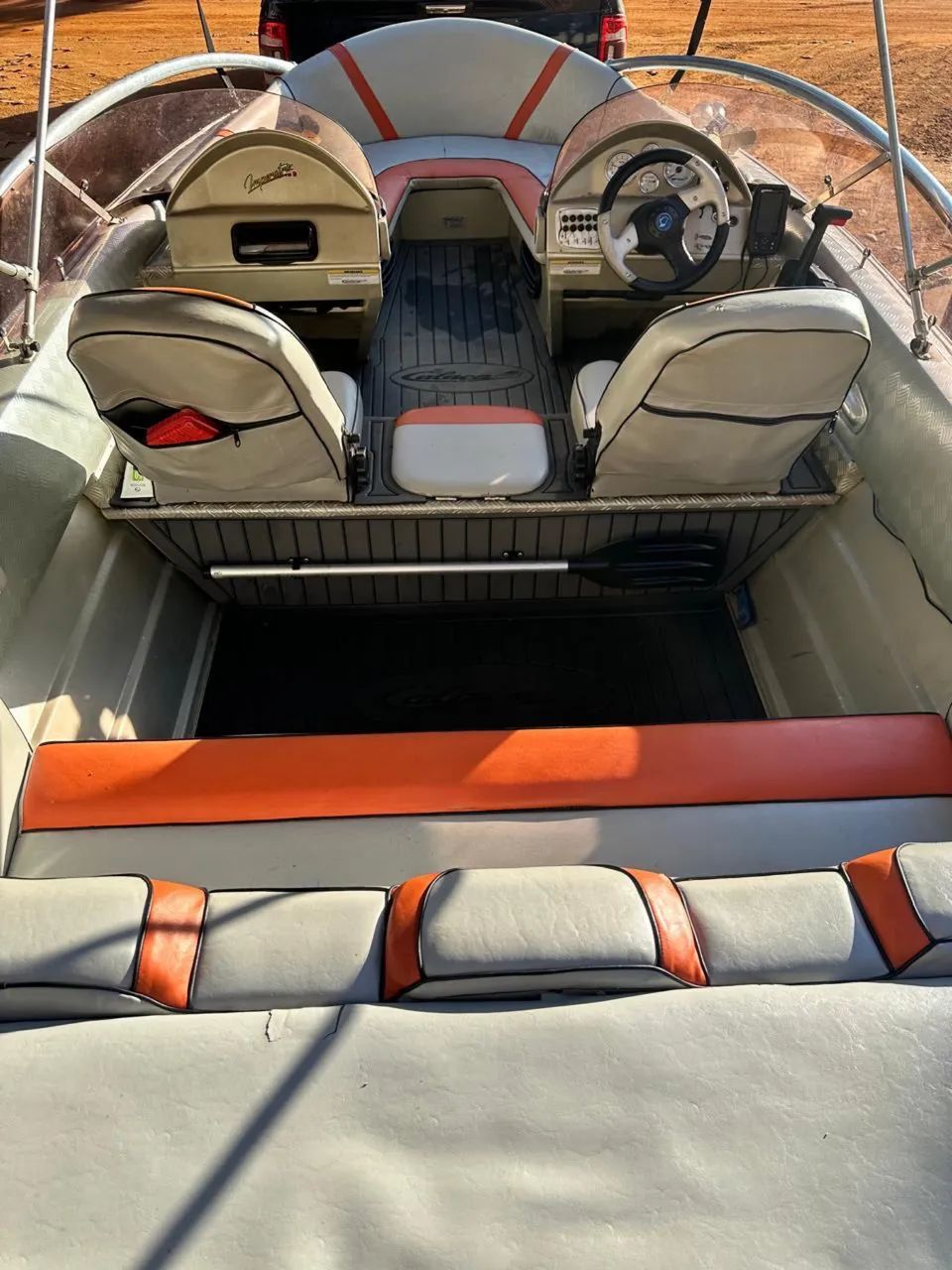 Lancha calaça Havaí 18 (motor 115) - Foto 6