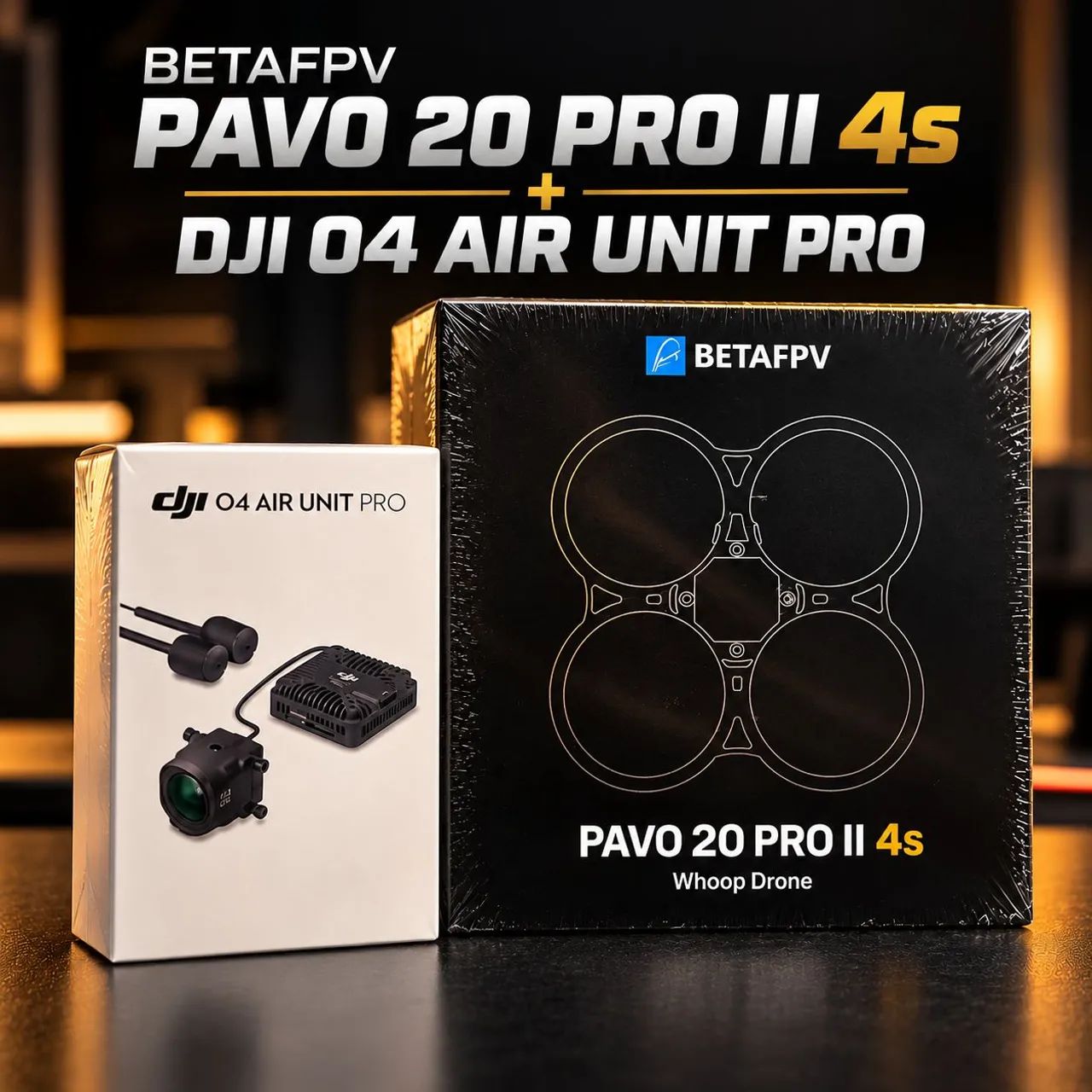 Drone FPV Pavo 20 PRO II 4s ELRS + DJI O4 PRO