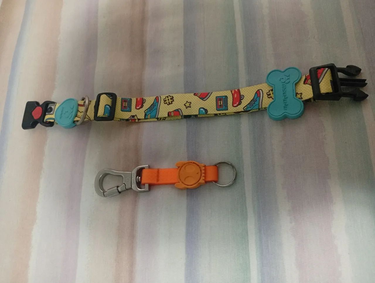 Coleira MeuAuAu (Nova) + Chaveiro Zee.dog - Foto 5