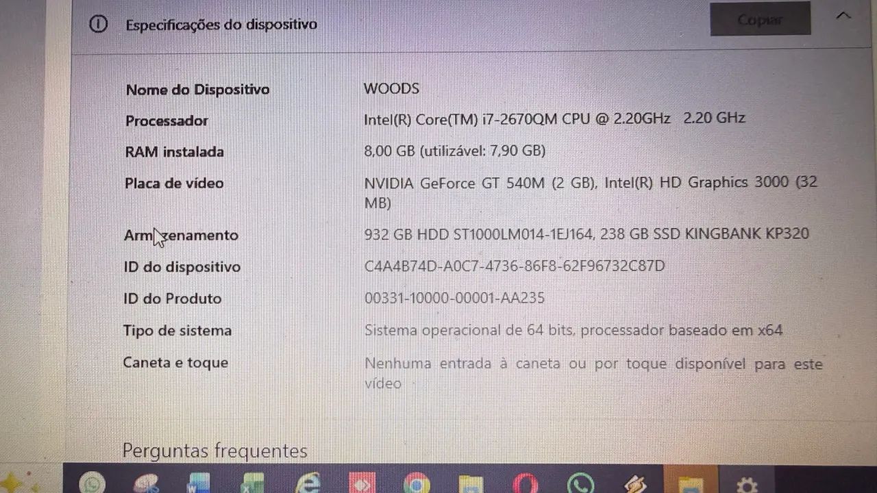 Notebook Dell XPS L502x i 7 - Foto 4