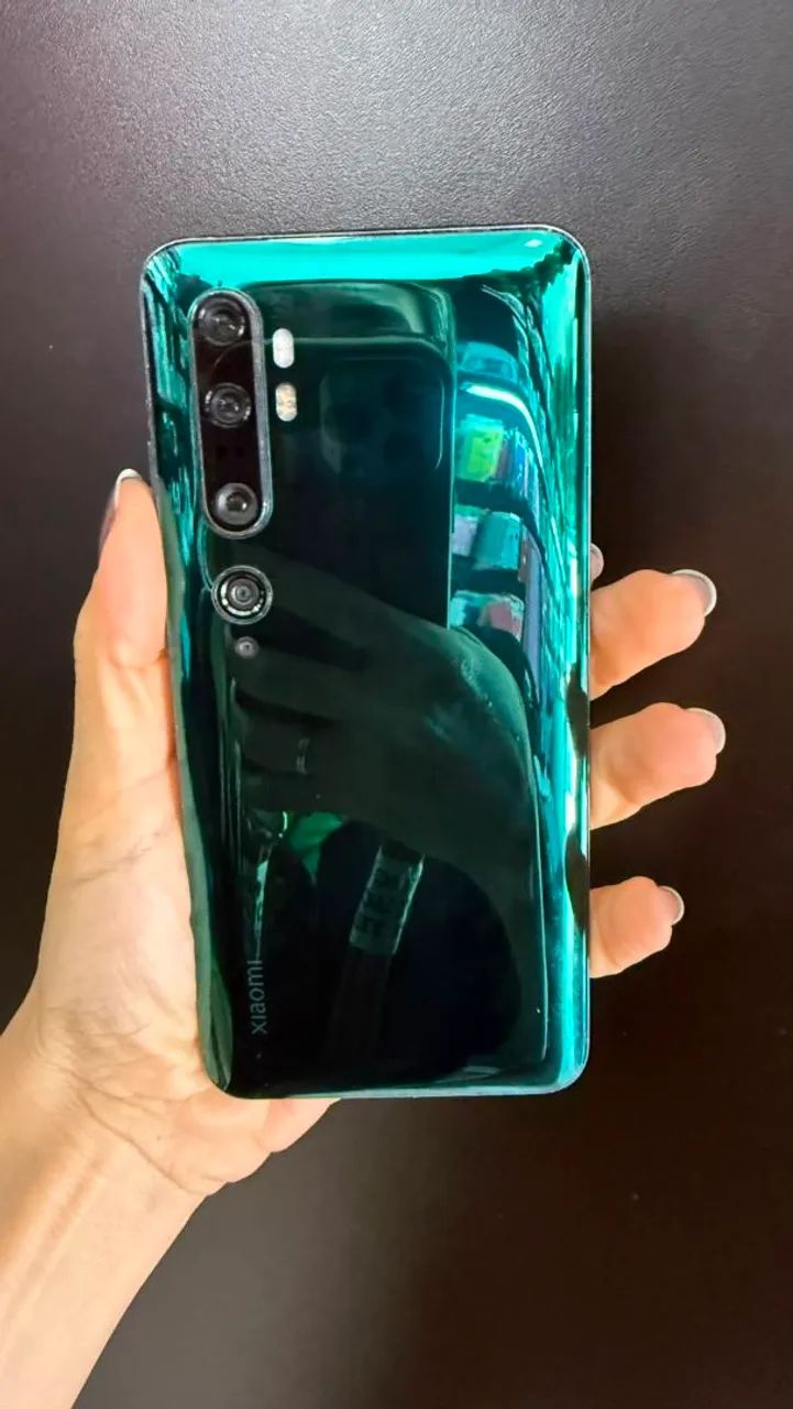 Vende-se: Xiaomi Mi Note 10 (Aurora Green) - Câmera de 108MP! - Foto 2