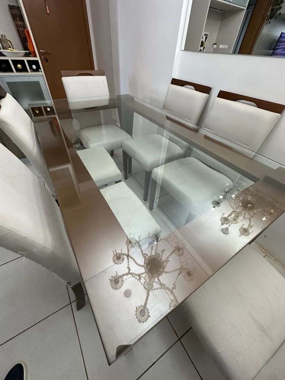 Mesa com 6 cadeiras - Foto 4