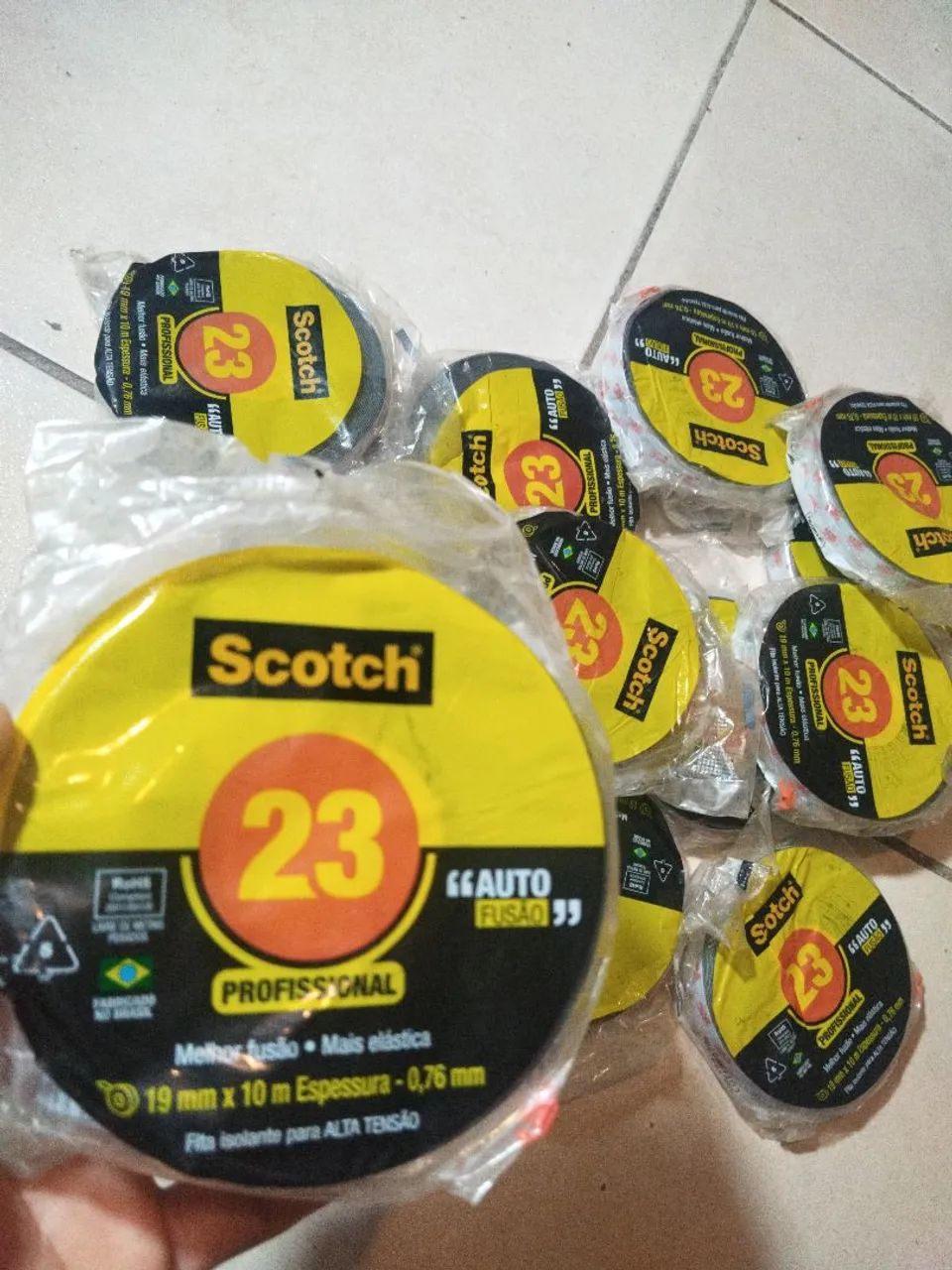 10 Rolls of SCOTCH Self-Fusing Tape