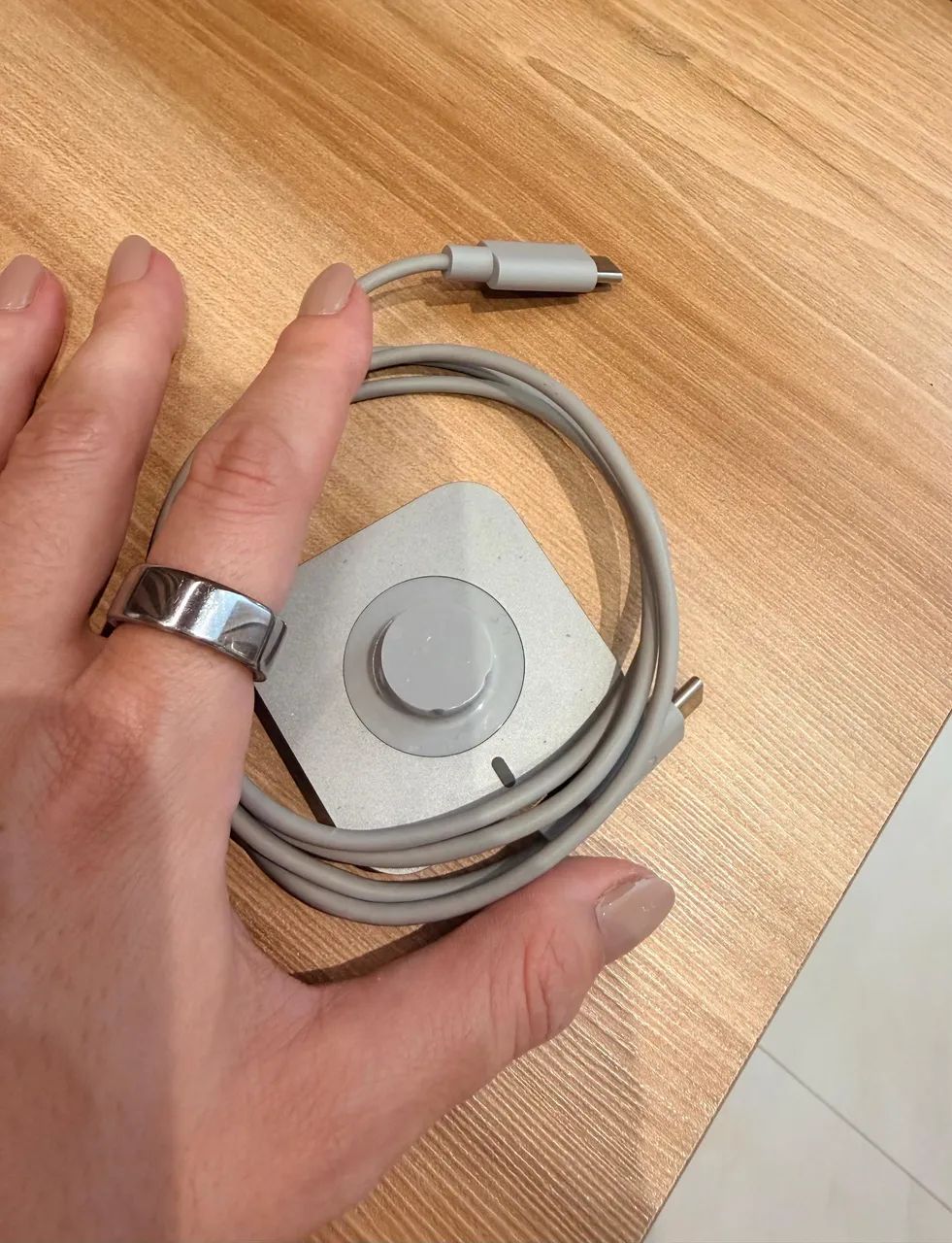 Oura Ring 4 - Silver - Tamanho 7