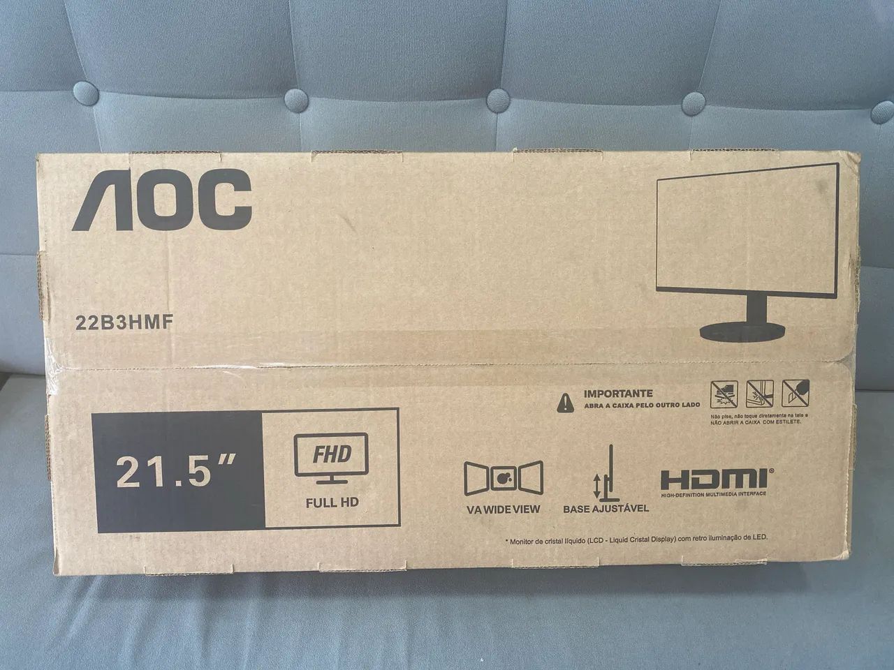 Monitor AOC 21.5" Full HD (Modelo 22B3HMF).  