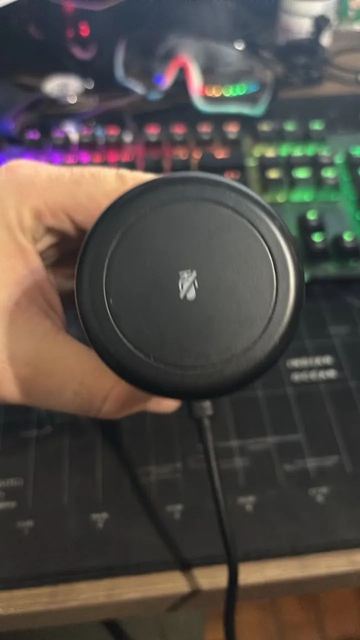 Microfone Gamer Mancer Horcrux RGB (USB) para PC/Stream - Foto 5