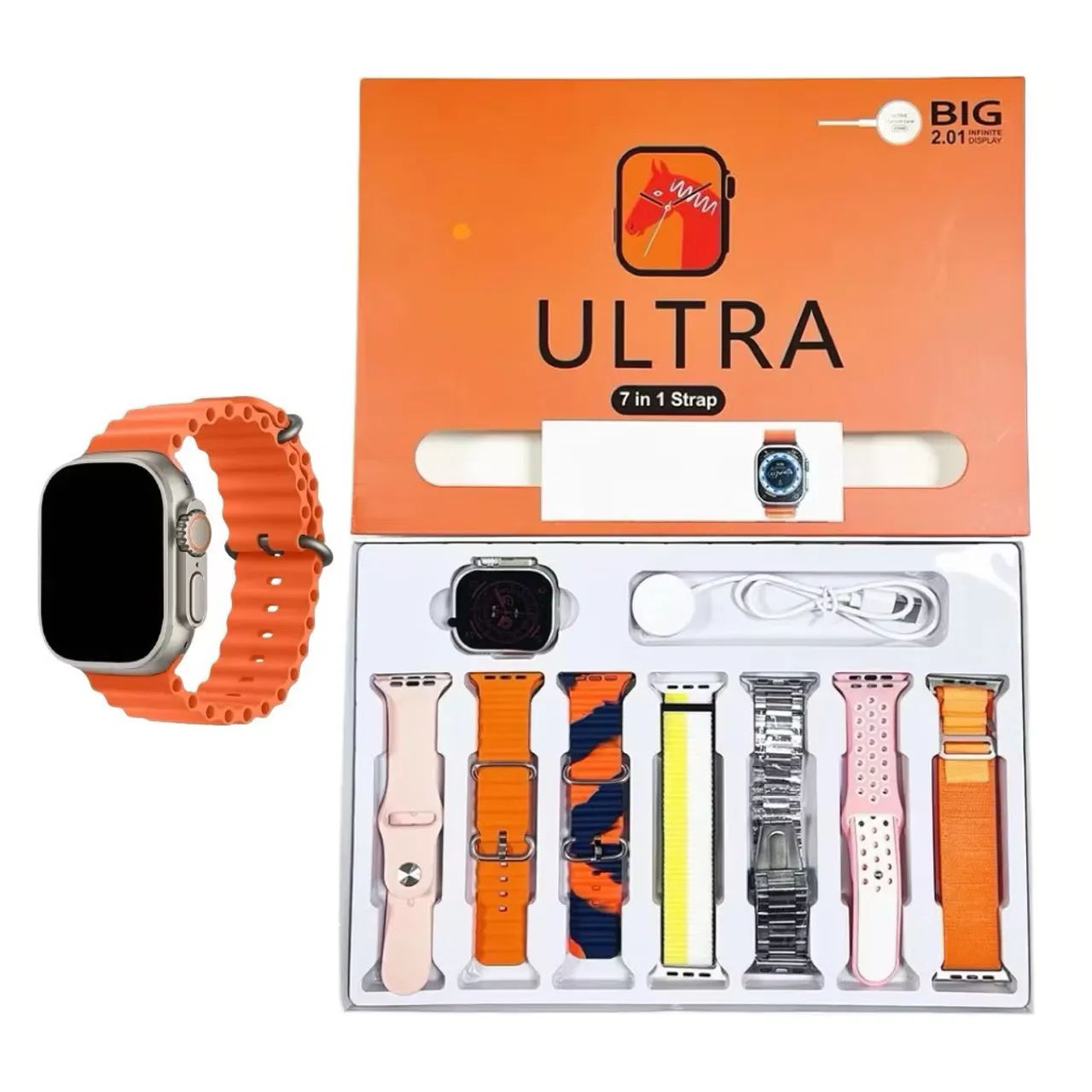 Smartwatch Z11 (7 pulseiras) - Foto 3