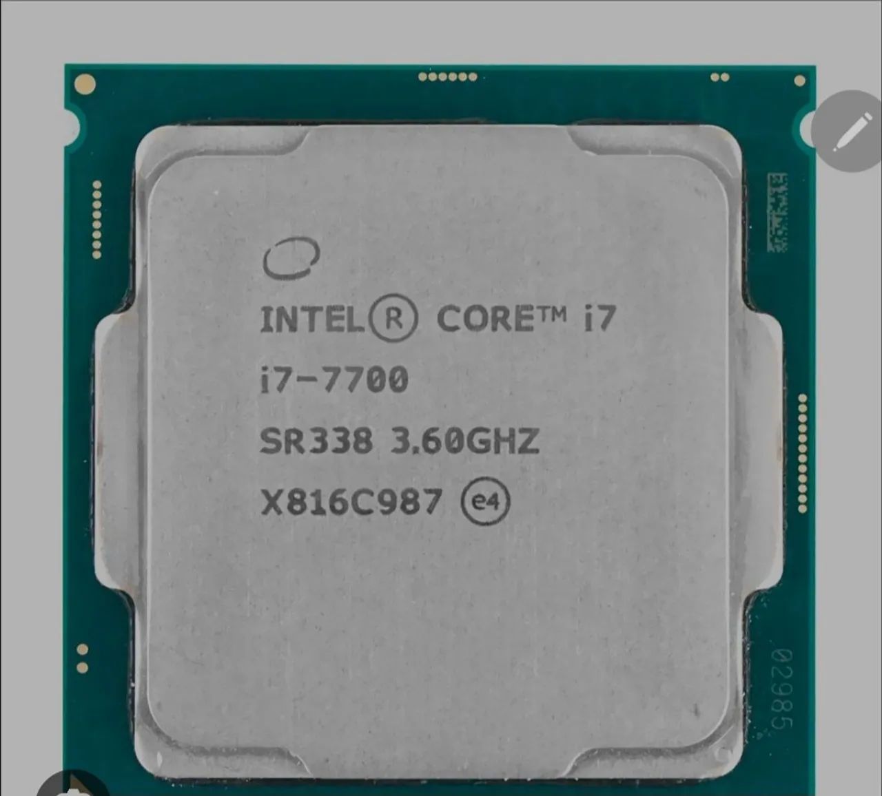 Processador I7 7700k - Foto 2