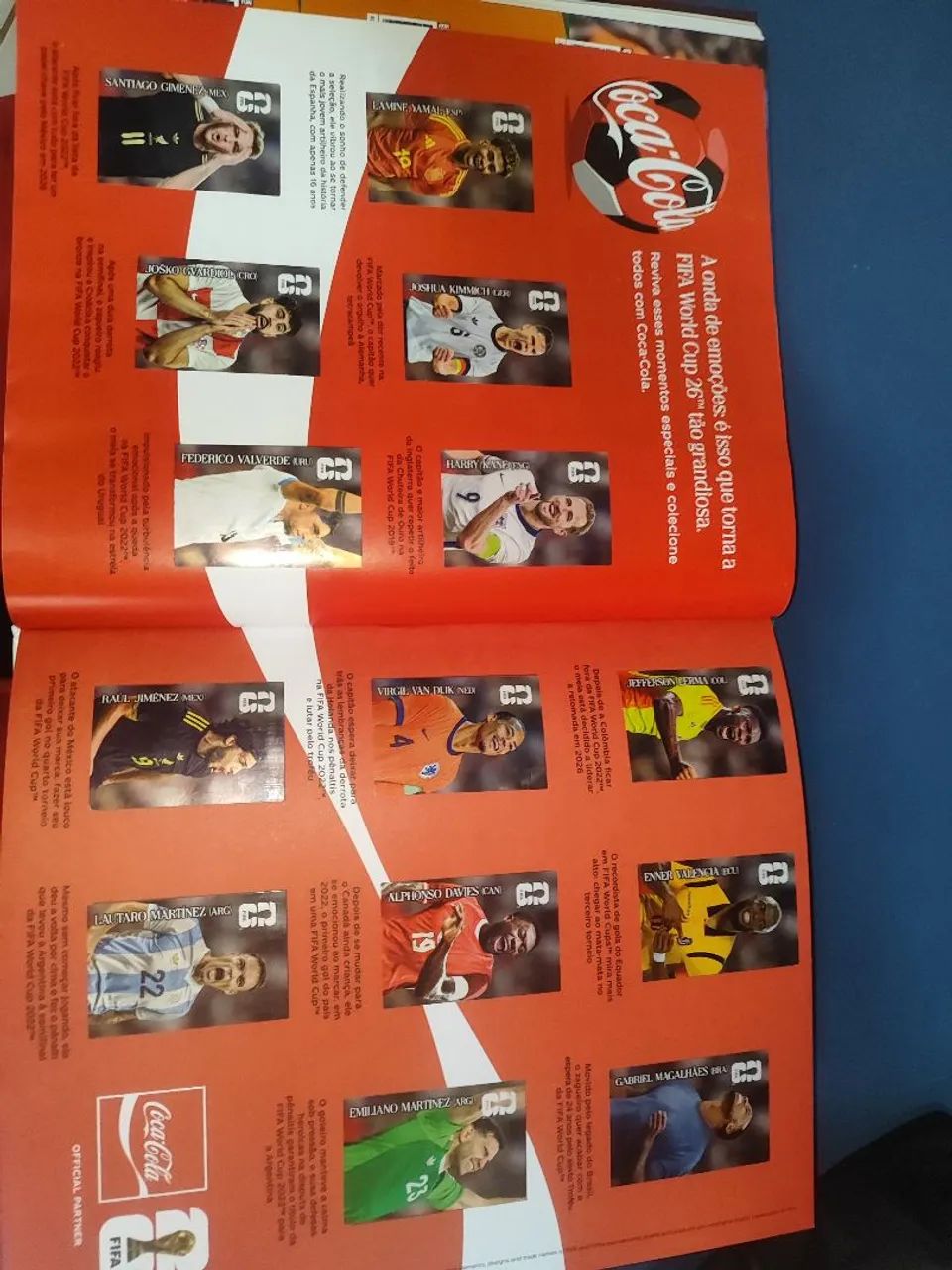 Álbum da copa COMPLETO capa dura prata! - Foto 5