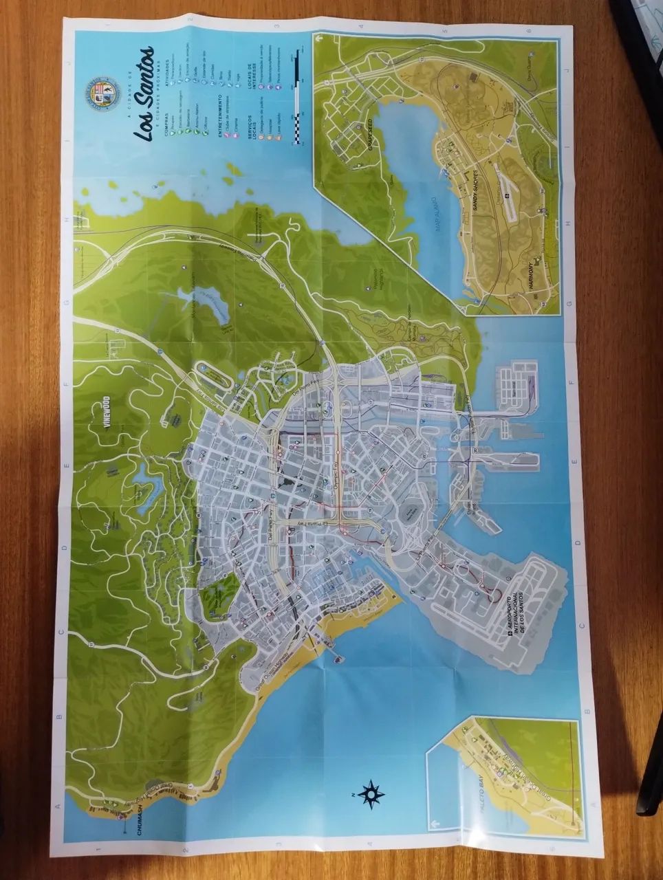 GTA V PS3 MAPA