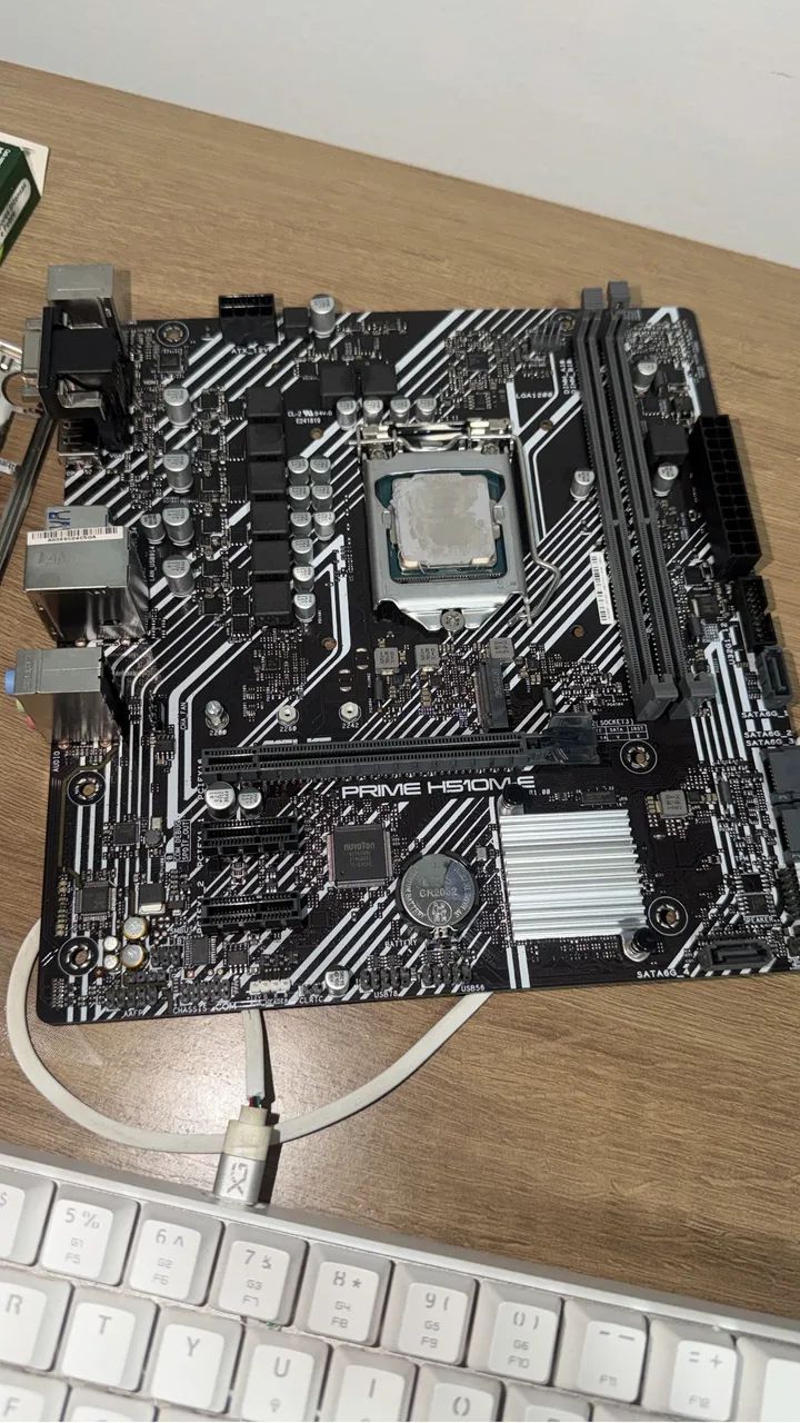 PLACA MAE MEMORIA RAM DDR4 PROCESSADOR I5 - Foto 3