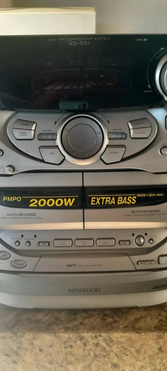 System Kenwood modelo XD 551 - Foto 4
