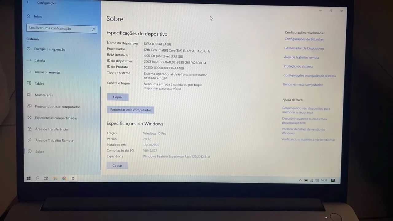 Notebook Lenovo  - Foto 2