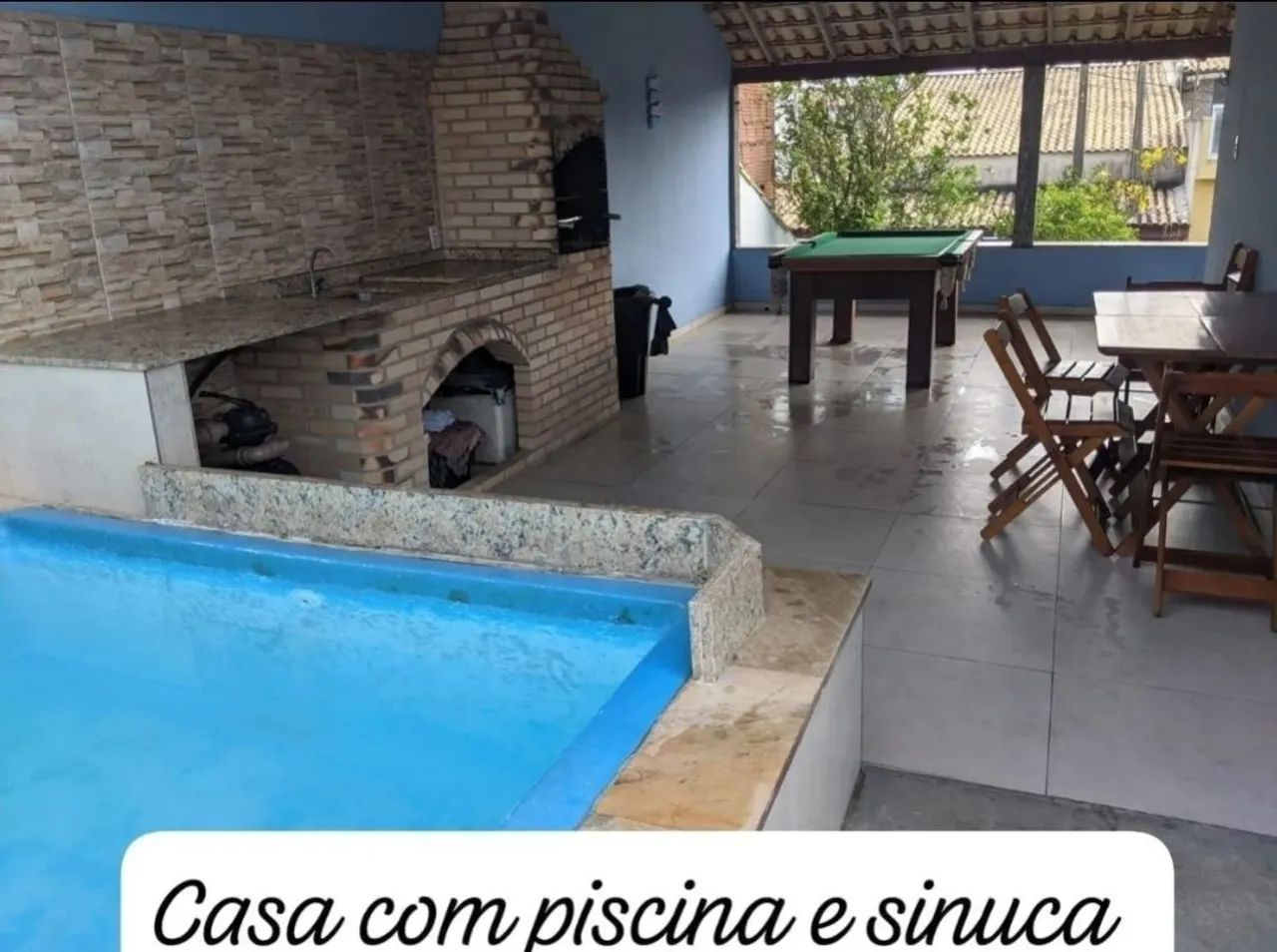 Casa quadra do mar, sinuca e piscina  - Foto 2