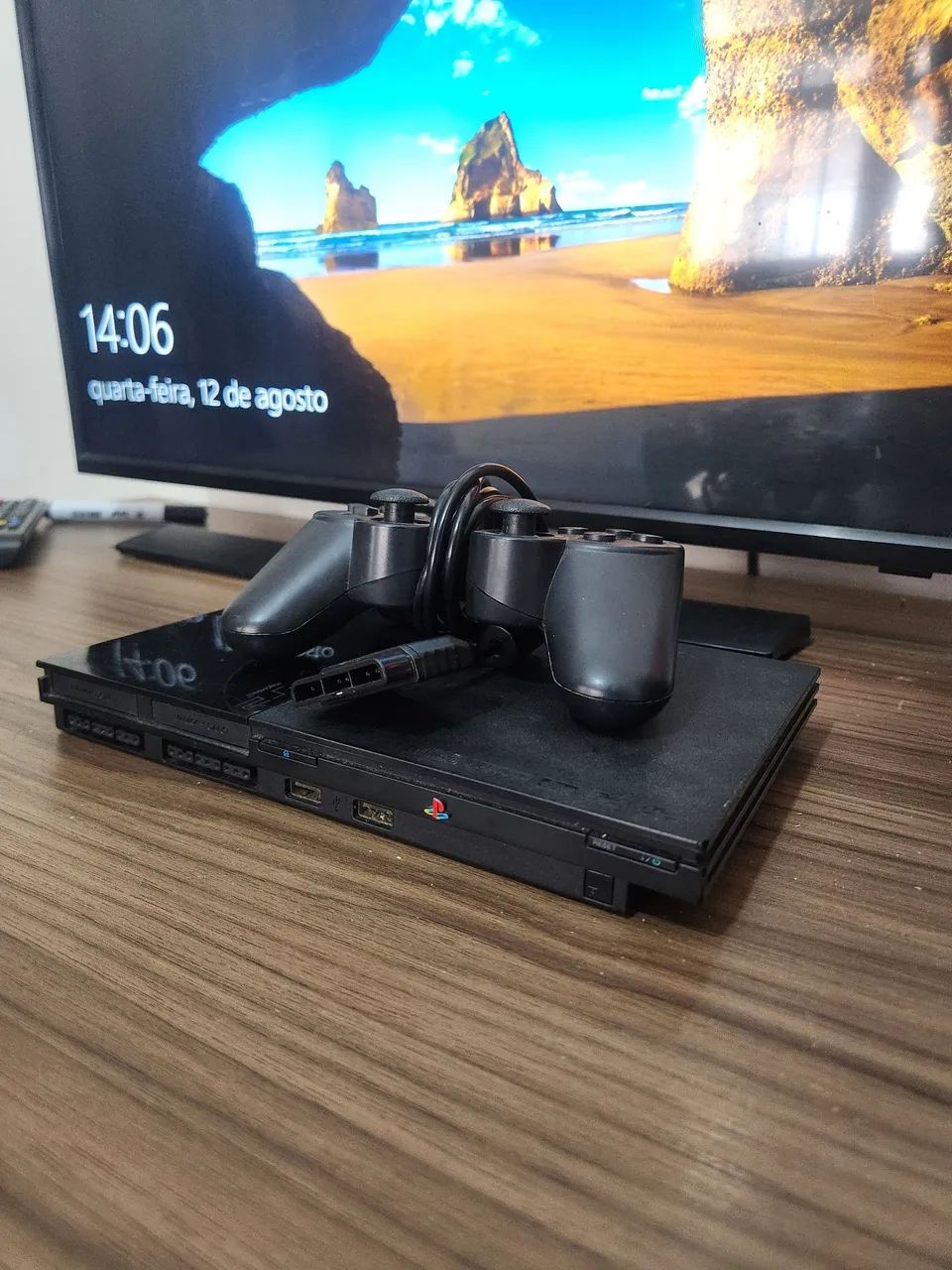 PS2 SLIM DESBLOQUEADO - Foto 2