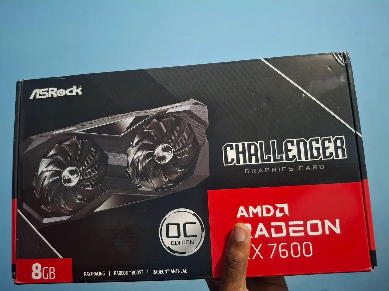 Rx 7600 nota e garantia 