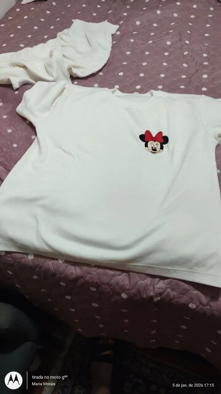 Conjunto de camiseta mikei e mini atulto - Foto 2
