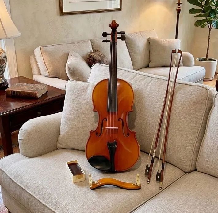 Viola de Arco Skylark Brand - Completa e Pronta para Tocar