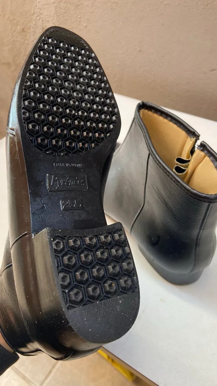 Bota masculina de couro - Foto 2