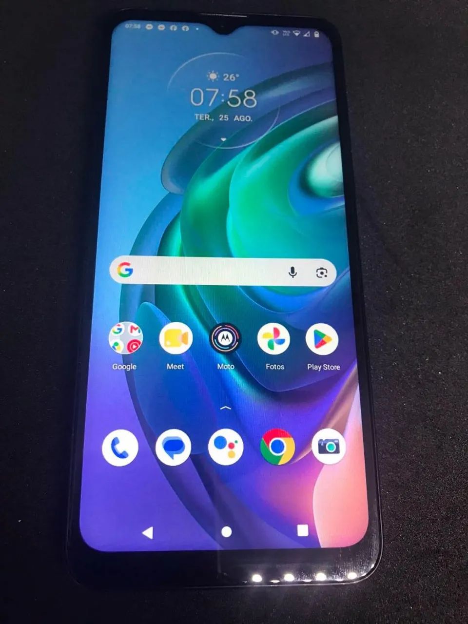 Moto G10, pronto pra uso