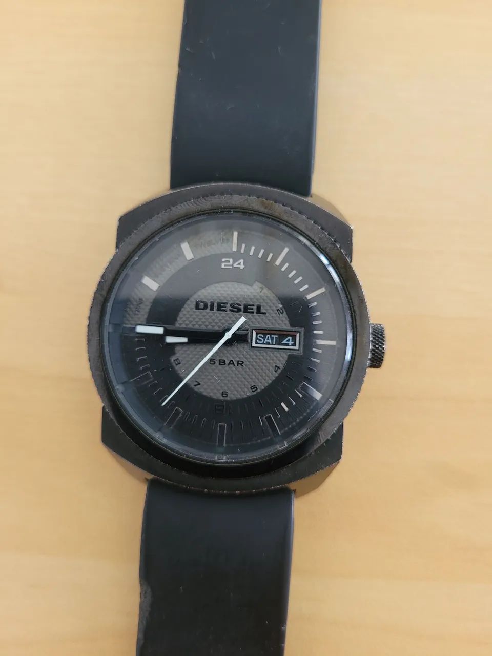 Relógio DIESEL ORIGINAL DZ1262 - All Black | Estilo e Presença no Pulso 
