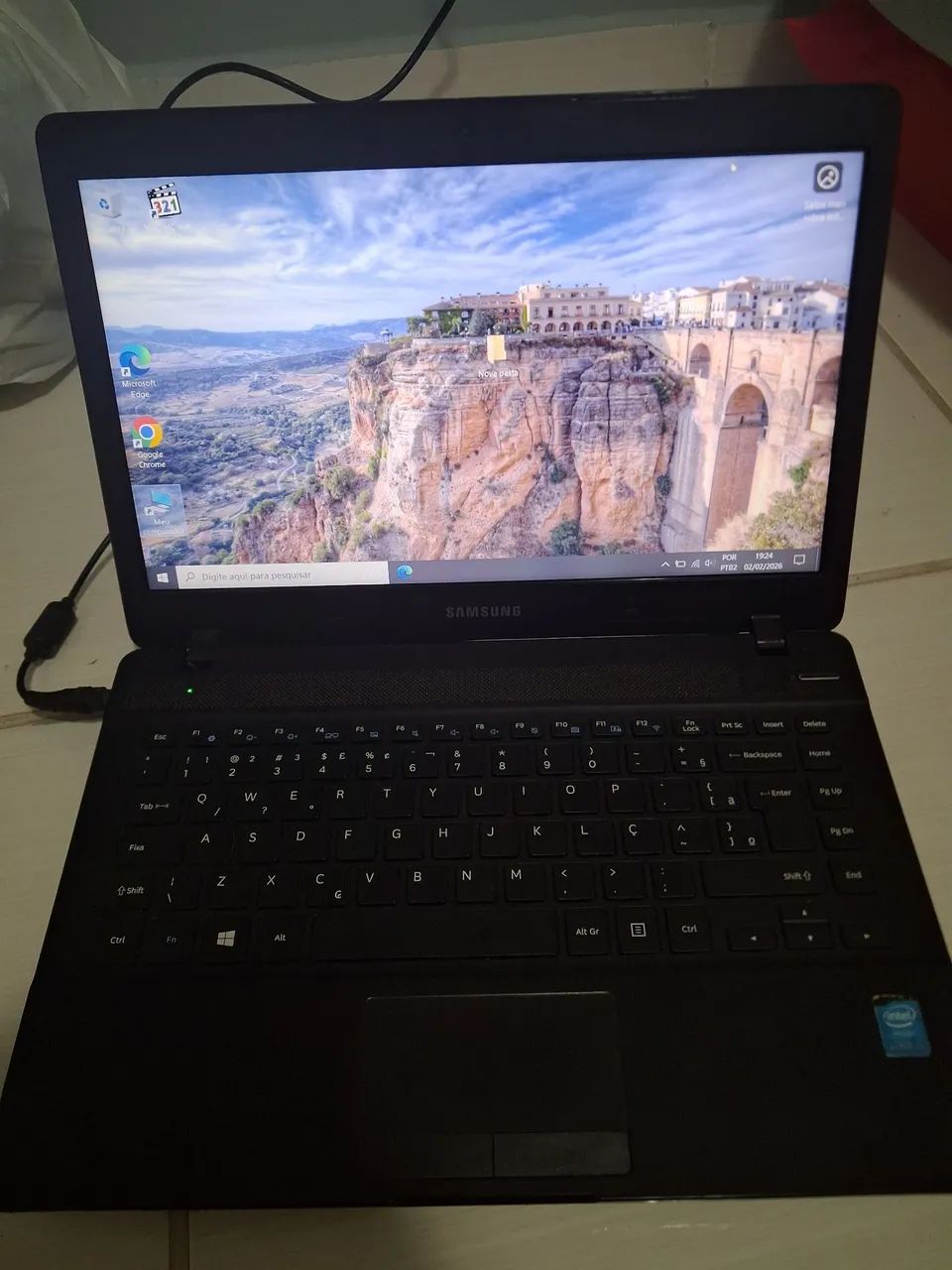 Notebook samsung np370e4k branco 