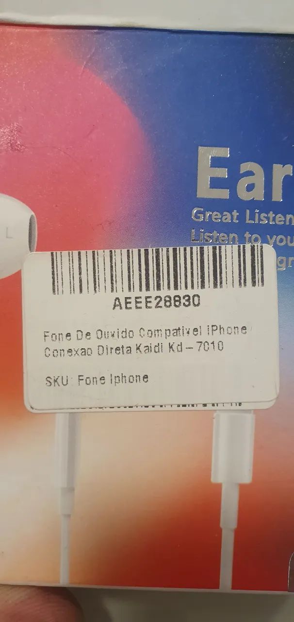 05 unidades Fone de ouvido para Iphone  - Foto 4