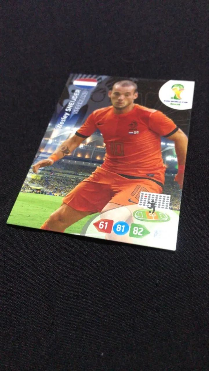 Card Wesley Sneijder - Adrenalyn Cards XL 2014 - Hobbies e