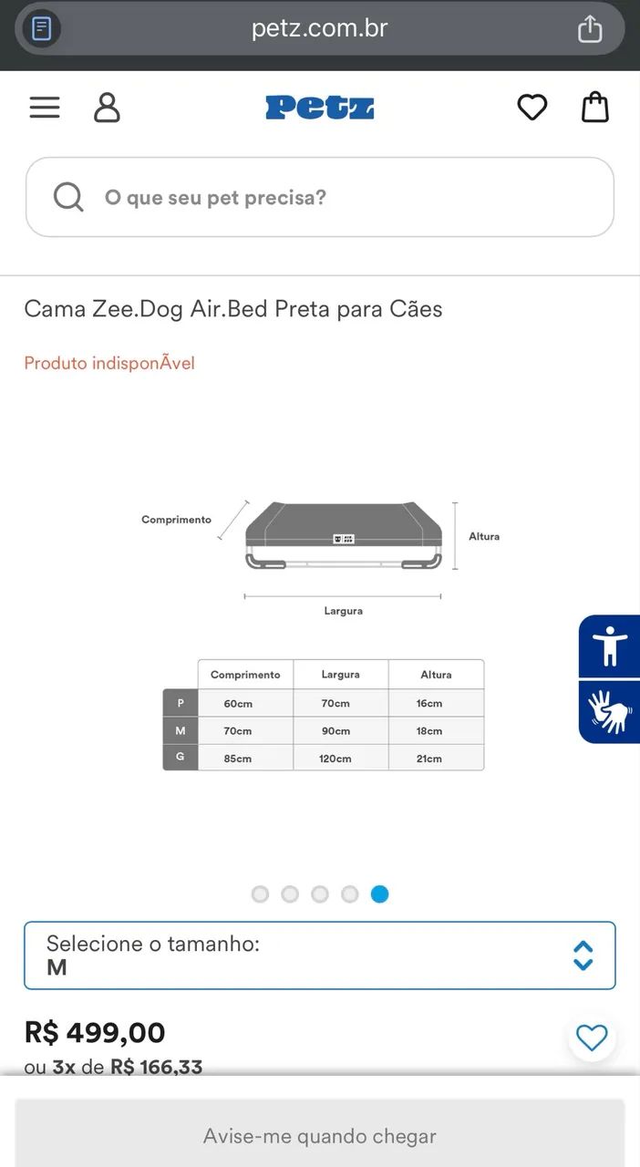 Cama de Pet suspensa  - Foto 4