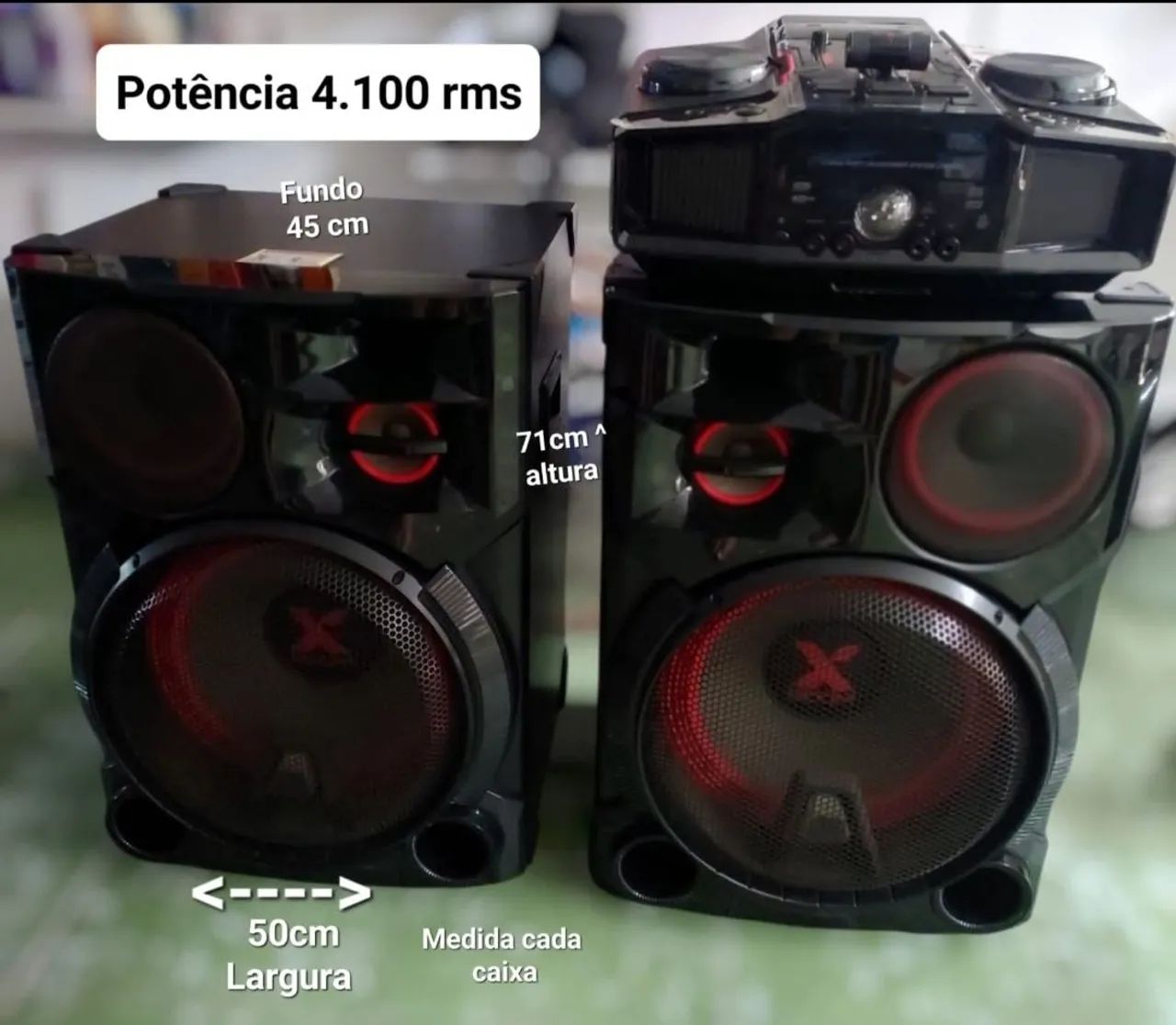 Aparelho de som LG XBOOM - Foto 3