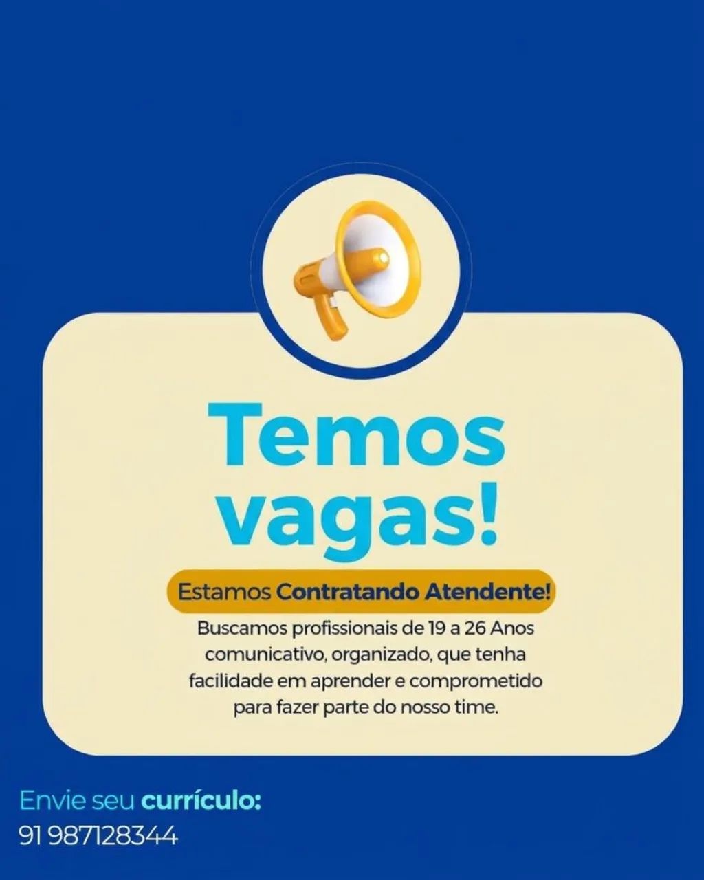 VAGA DE EMPREGO 